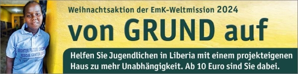 Weihnachtsaktion 2024 der EmK Weltmission